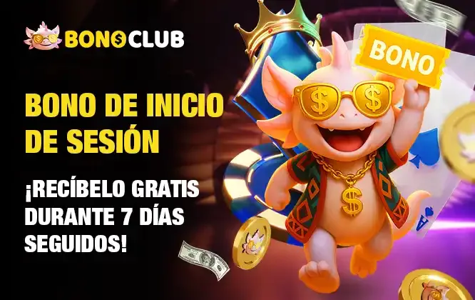 Material de BonoClub sobre recompensas de inicio de sesión