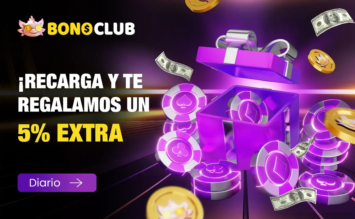 Material promocional de BonoClub sobre recargas